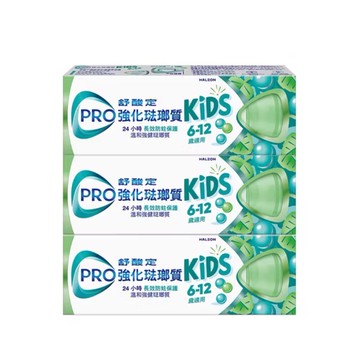 舒酸定強化琺瑯質兒童牙膏溫和薄荷65克 X 6入