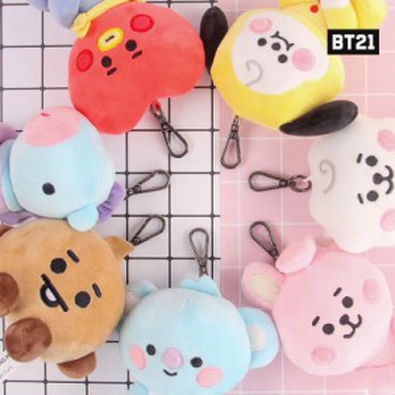 Bt21 防弾少年団 Bts バンタン キーリング ぬいぐるみ キーホルダー グッズ キーチェーン アクセサリー 携帯 鍵 自動車飾り おしゃれ 小 通販 Lineポイント最大get Lineショッピング