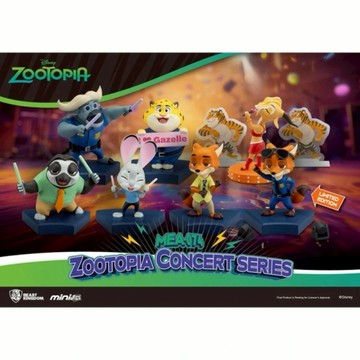 迪士尼Disney 動物方城市 演唱會系列 盲盒(隨機出貨)【拆封不退】