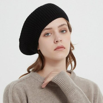 現貨+預購 毛帽針織帽-歐系造型女貝雷帽女配件6色74ij49【獨家進口】【米蘭精品】