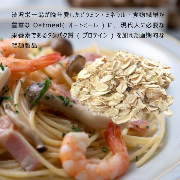 オートミールプロテイン パスタ 3食セット 健康食 長期保存 オーツ麦 小麦 パスタ スパゲティ