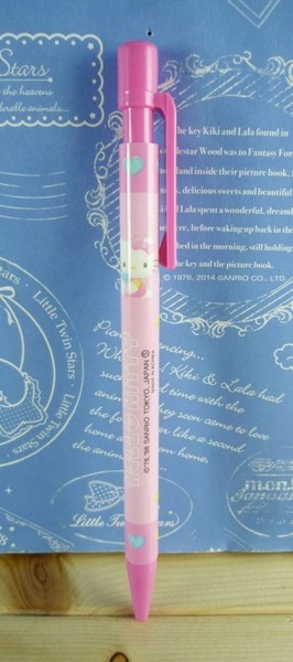 【震撼精品百貨】Hello Kitty 凱蒂貓~KITTY原子筆-花圖案-桃色