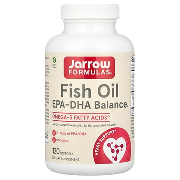Jarrow Formulas, 魚油，EPA-DHA 平衡®，120 粒軟膠囊