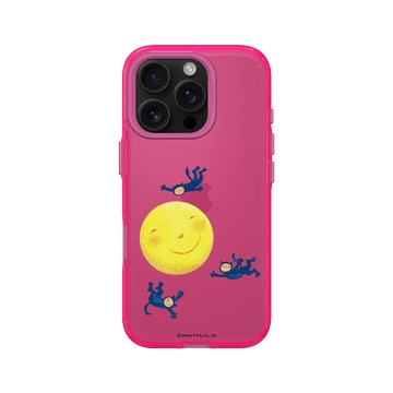 iPhone 16 Pro Clear 粉漾桃 - 幾米 Jimmy Liao - 月亮忘記了-同樂