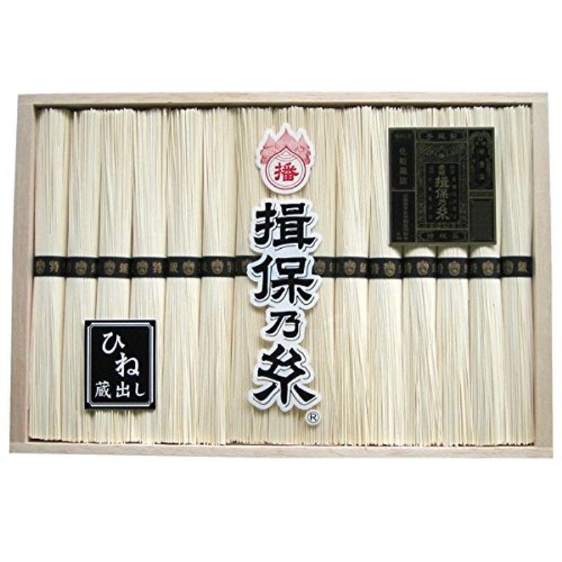 揖保乃糸 手延素麺特級品 黒帯 古 1500g(50g×30束)k-n