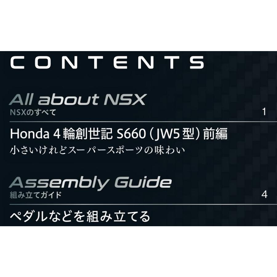 デアゴスティーニ　Honda NSX　第100号