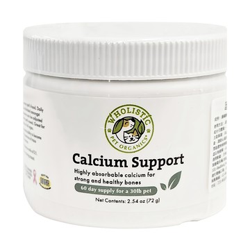 WHOLISTIC 護你姿 珊瑚鈣 72克 適用於犬貓  1罐