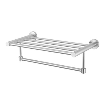 DAY&DAY 日日家居 絲光毛巾置物架 #304不鏽鋼  W603 x D243 x H150mm  銀色  1個