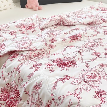 夢之語 高週波柔舒棉涼被  赫本瑰紅  2 x 1.5m