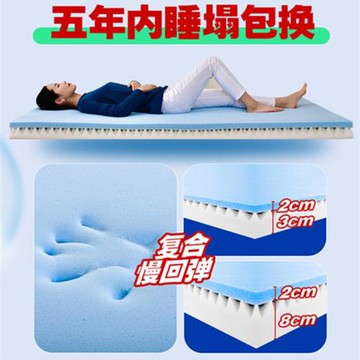 45D記憶棉床墊可拆卸慢回彈復合墊子榻榻米軟墊海綿墊學生床褥墊