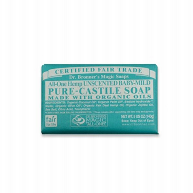 Dr Bronner ドクターブロナー マジックソープ バー ベビーマイルド 石鹸 Msbmild140g アトピー肌にも安心 香水 コスメ 通販 Lineポイント最大0 5 Get Lineショッピング