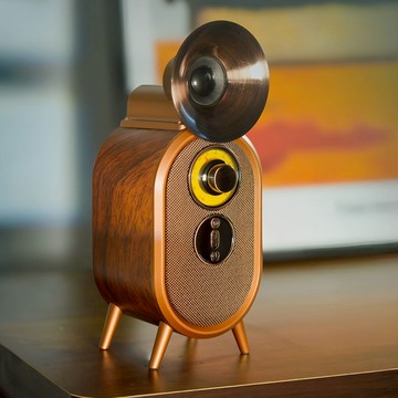 免運 可開票 公司貨 ASHU/奧速 無線藍牙音箱高音質重低音炮家用迷你復古小音響高顏值 快速發貨