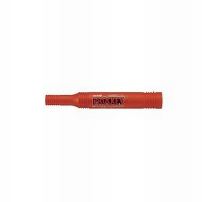 三菱鉛筆 プロッキー　赤　水性　太字・細字　角・丸芯　 PM150TR-15