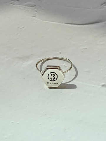 Hexagon SV Ring_Silver