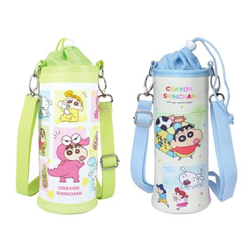 【正版授權】蠟筆小新 保冷水壺袋 保溫袋 飲料提袋 飲料袋 水壺手提袋 野原新之助 小白 小葵