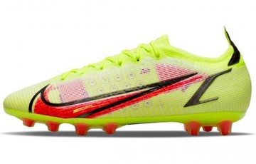 NIKE MERCURIAL VAPOR 14 ELITE HG VOLT BLACK BRIGHT CRIMSON