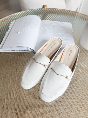 小金條皮革穆勒鞋 ND508332