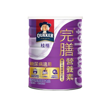 桂格完膳 完膳營養素 糖尿病穩健鉻100配方900G