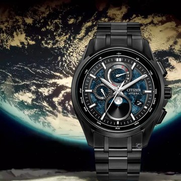 CITIZEN 星辰錶 HAKUTO-R 探月計畫 鈦金屬錶 光動能錶 電波錶-BY1008-67L