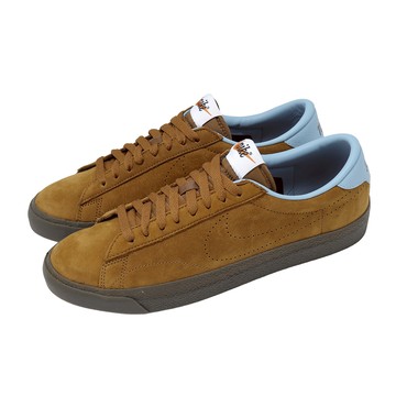 [ACS] Nike 休閒鞋 Tennis Classic AC 男鞋 棕 藍 麂皮 低筒 板鞋 HQ4916-222