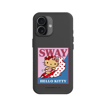 iPhone 17 SolidX 黑 - 三麗鷗-Hello Kitty - 衝浪海報