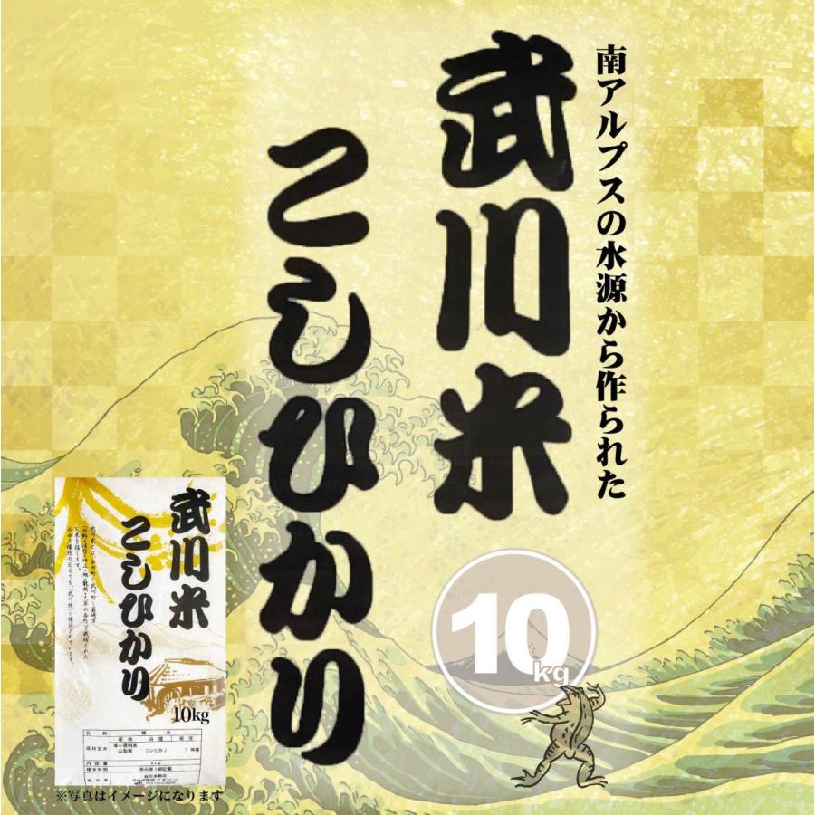 武川米 こしひかり　令和5年産　新米　　コシヒカリ　10kg　送料無料　人気商品　当日発送　令和３年産　山梨県産　ブランド米　国内産　国産