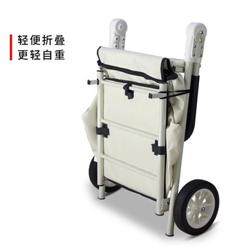 附發票 可坐折疊購物車輕便攜手拉車購物座椅小拖車家用拉桿買菜車小拉車353S 快速出貨