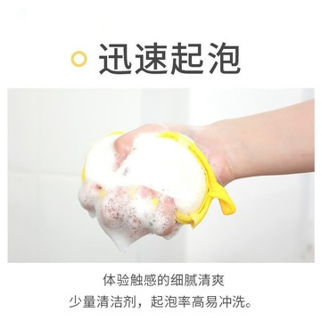 今天買明天到】洗碗海綿擦現貨刷鍋神器廚房清潔百潔布不沾油抹布雙麵元寶巾