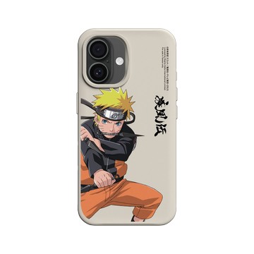 iPhone 16 SolidX 貝殼灰 - 火影忍者 Naruto - 疾風傳-漩渦鳴人