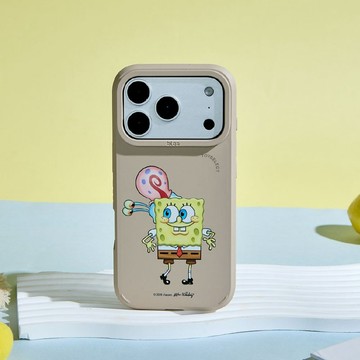 海綿寶寶和小蝸互看峽谷強悍MagSafe iPhone手機殼