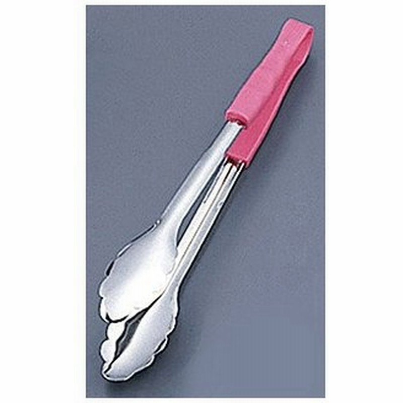 抗菌カラー万能トング 大 ピンク 業務用 トング 人気 トンぐ つかむ 挟む 道具 使いやすい トング おしゃれ キッチン用品 おすすめ とんぐ 通販 Lineポイント最大0 5 Get Lineショッピング