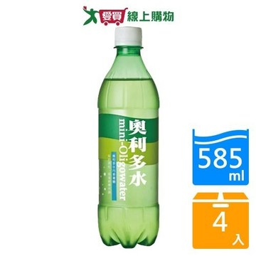 金車奧利多水585MLx4入【愛買】