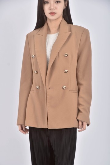 (S) zara質感棕色外套