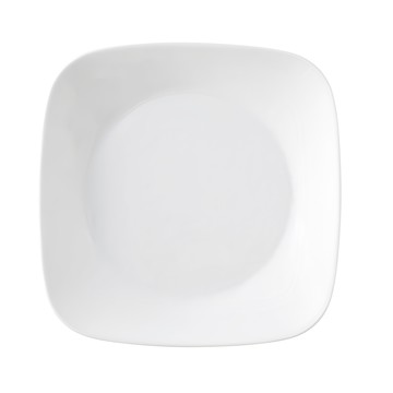 Corelle Brands 康寧餐具 方型午餐盤  8吋  白色  1個