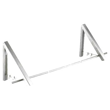 隱形折疊曬衣架 簡易安裝 方便  120cm  雪白銀  1組