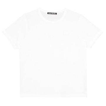 Acne Studios Kids 同色 face logo 白色 T-Shirt