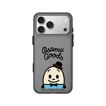 iPhone 17 Pro Max Clear (相機按鈕) 酷墨灰 - OSAMU GOODS - 經典系列-HUMPTY DUMPTY