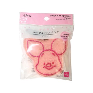 日常生活用品 大頭造型清潔刷/廚房海綿-小豬 1st (JN0521)