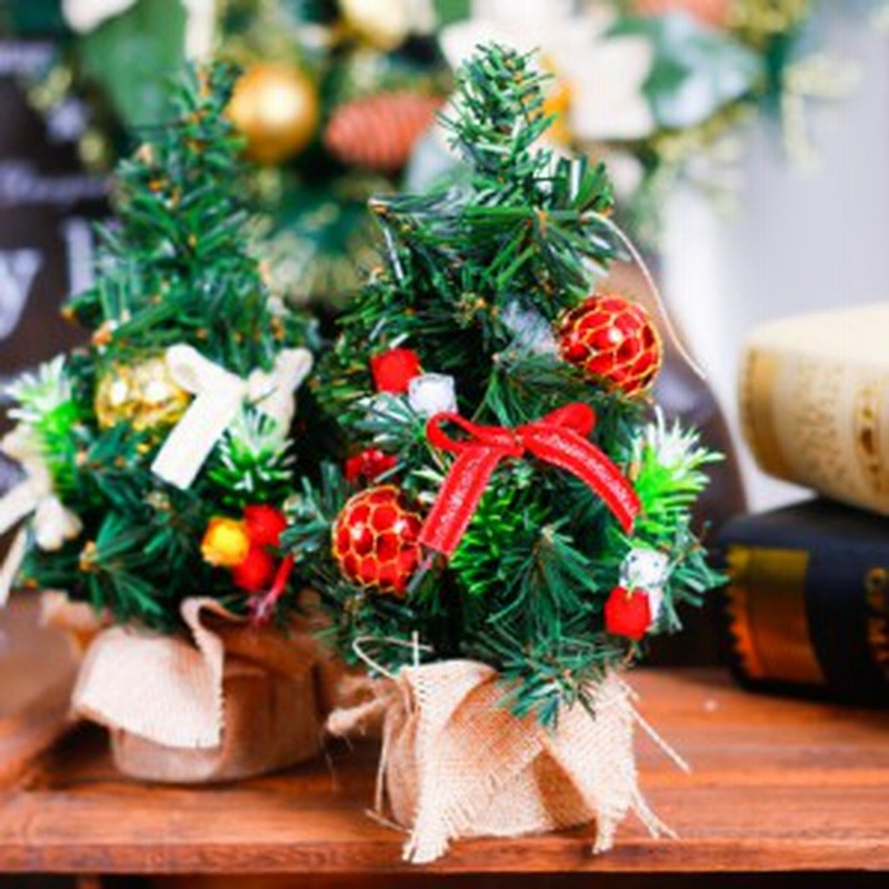 小さなクリスマスツリー 21cm 掌サイズ インテリア並べても可愛いミニサイズ モミの木 リボン 2種 通販 Lineポイント最大1 0 Get Lineショッピング