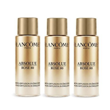 LANCOME 蘭蔻 絕對完美永生玫瑰精華乳(10ml)X3