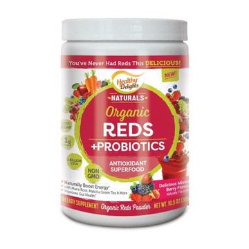 Organic Reds + Probiotics 10.5 Oz by Healthy Delights