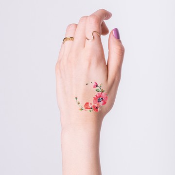 微刺青 👑大邱紋身👑【T08Z】新 小清新 假刺青輕紋身 防水 紋身 刺青 貼紙 T08