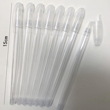透明杆空筆桿 辦公學生用通用中性筆芯替換筆管筆芯空杆筆殼批發熱賣