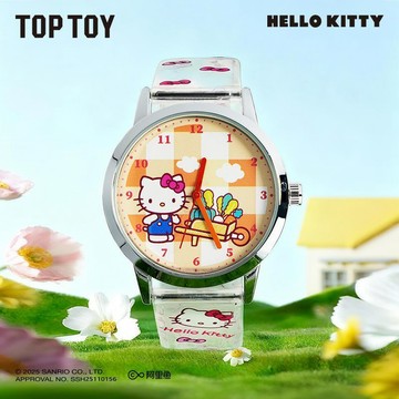 💥新品 免運💥TOPTOY正品 HelloKlitty 約會手錶系列 潮玩盲盒 模玩玩具 電子錶學生 聯名款禮物交換禮物