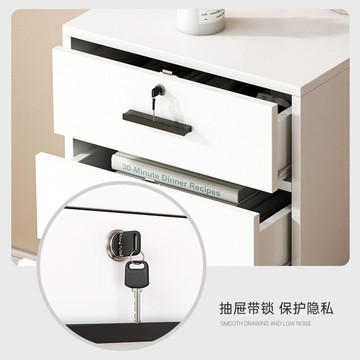 限時減免！免運 文件櫃 辦公櫃 *v文件柜辦公室桌下收納柜帶鎖矮柜抽屜柜木質邊柜儲物柜落地小柜八折下殺 打骨折 可開發票 加客服賴享受巨額減免金牌保障