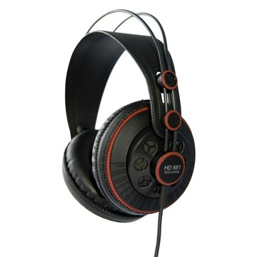 Superlux HD681 HD681B HD681F HD681AIR 耳罩式耳機 附收納袋 轉接頭