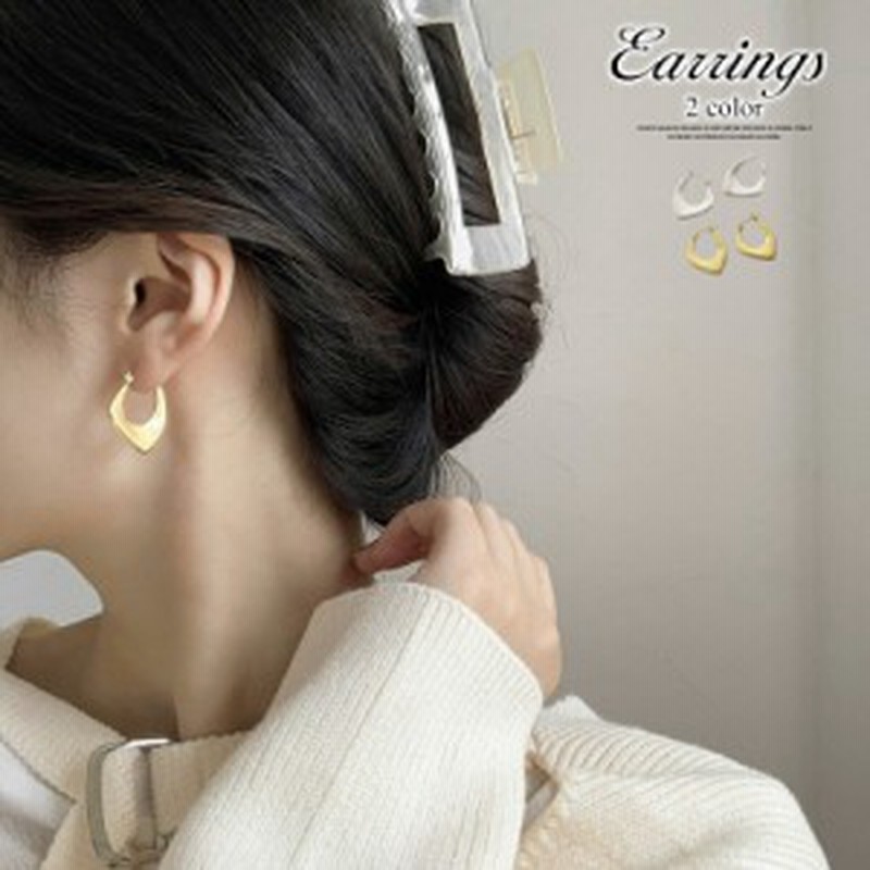 フープピアス イヤリング シンプル ピアス レディースファッション アクセサー ジュエリー 春 夏 秋 冬 韓国 韓国ファッション 可愛い お 通販 Lineポイント最大4 0 Get Lineショッピング