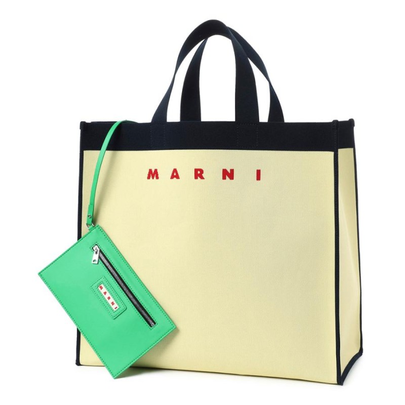 マルニ MARNI トートバッグ SHOPPING ベージュ レディース shmp0073a0-p4547-zo101 | LINEショッピング