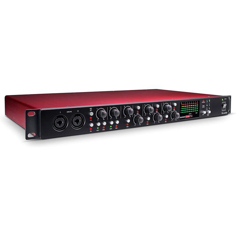 オーディオインターフェース Focusrite フォーカスライト マイクプリアンプ 8-channel Mic Preamp Scarlett OctoPre 国内正規