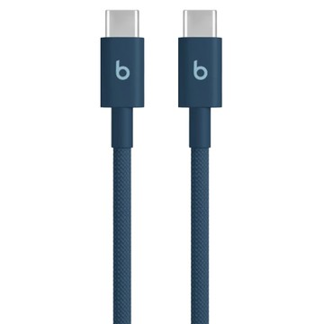 beats USB-C-USB-C 編織線  氮燃藍  1個  1.5m